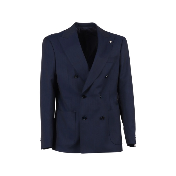 double-breasted blazer