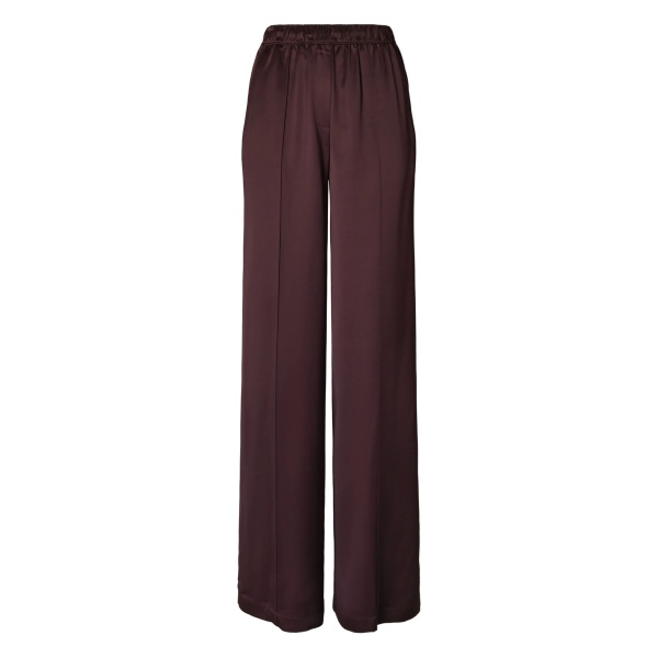 elasticated-waistband trousers