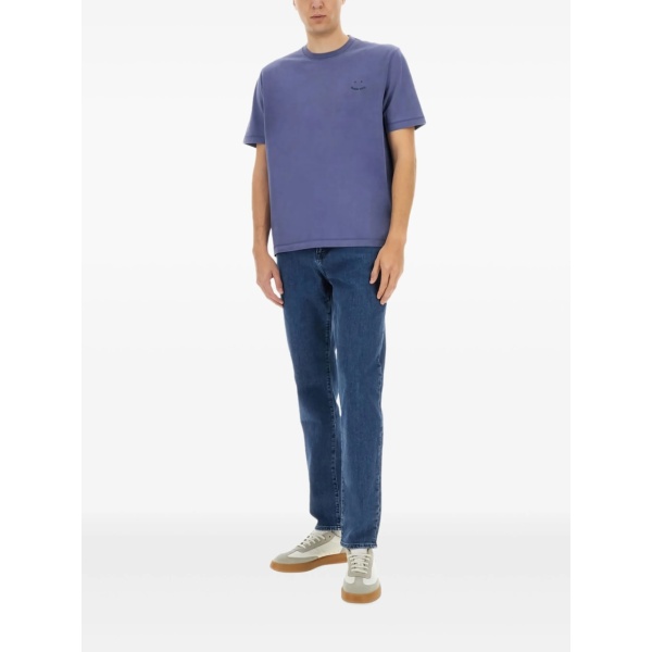 embroidered cotton t-shirt