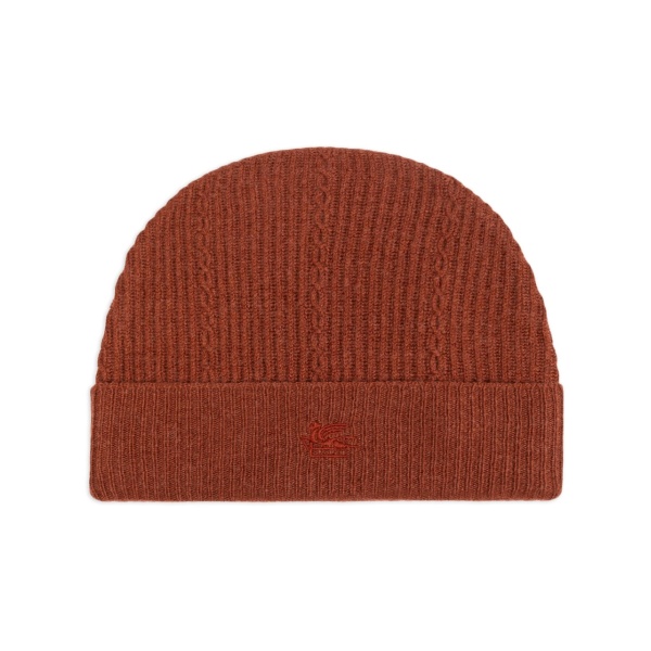 embroidered-logo beanie