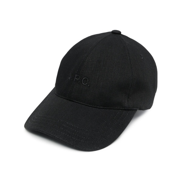 embroidered-logo cotton baseball cap