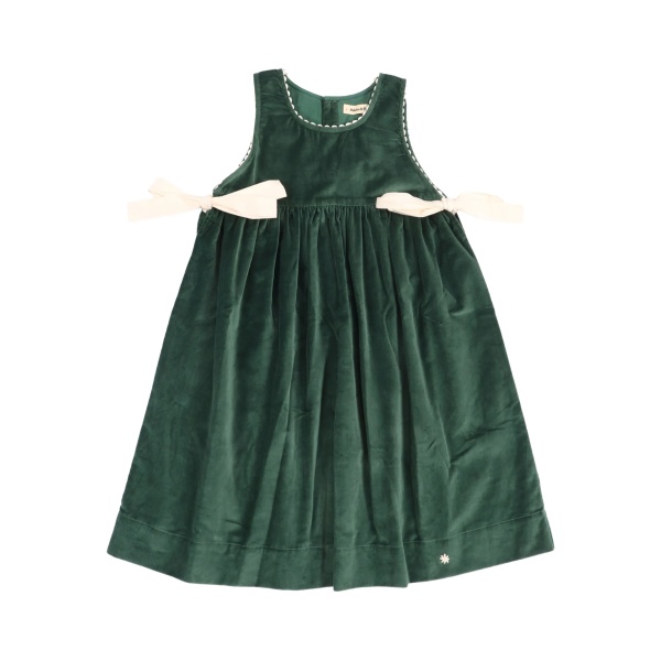 Esme velvet-effect dress