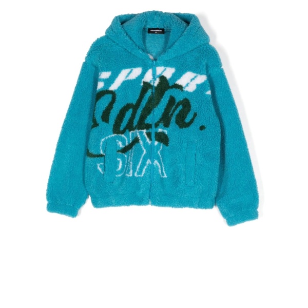 fleece zip-up hoodie