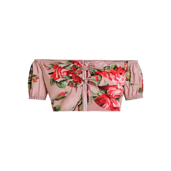 floral knot top