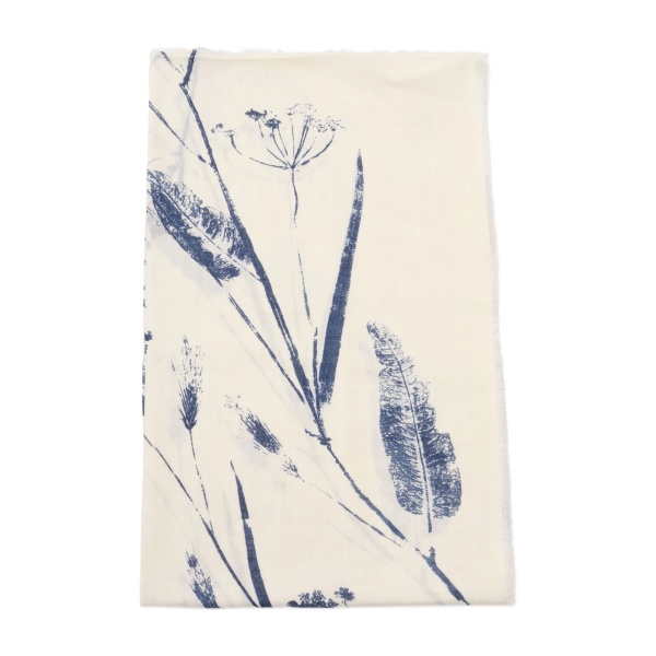 floral print silk scarf