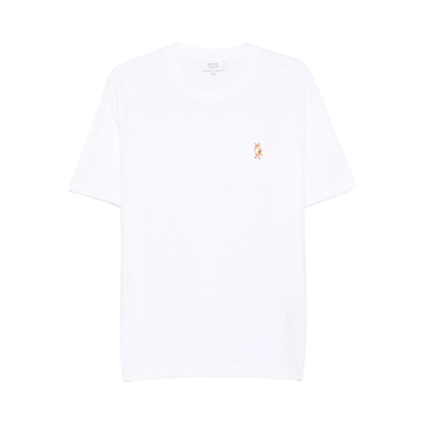 fox embroidered T-shirt