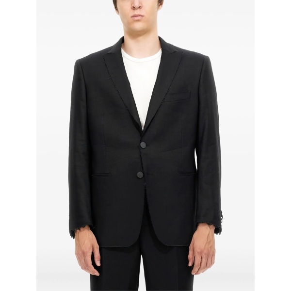 frayed blazer