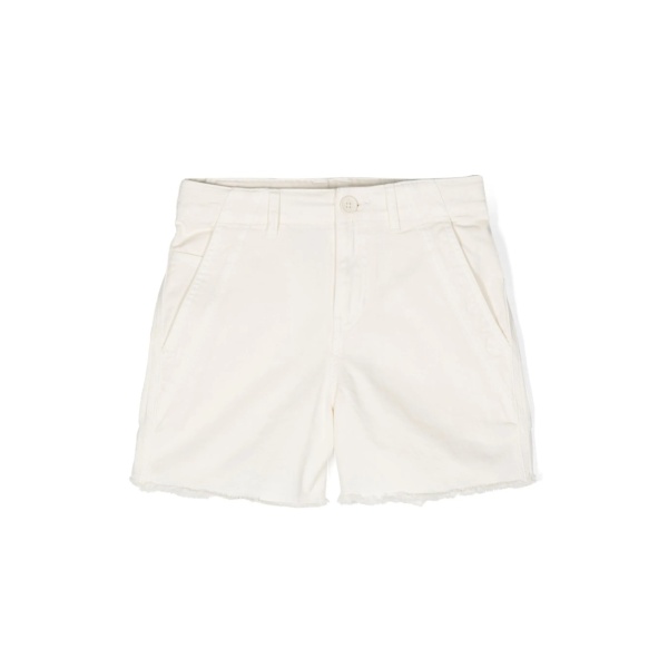frayed denim shorts