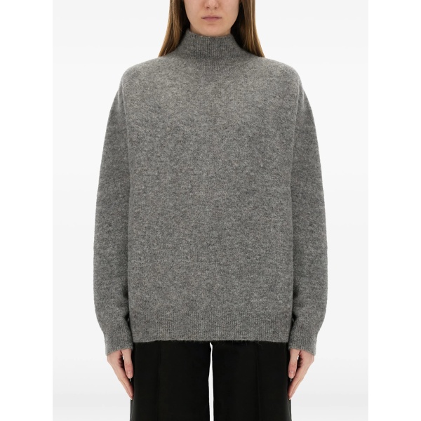 funnel neck sweater
