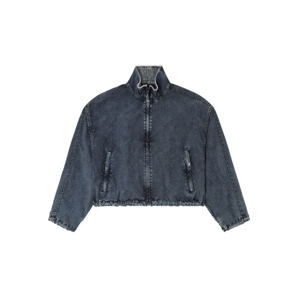 G-Leam-R1 cropped denim jacket