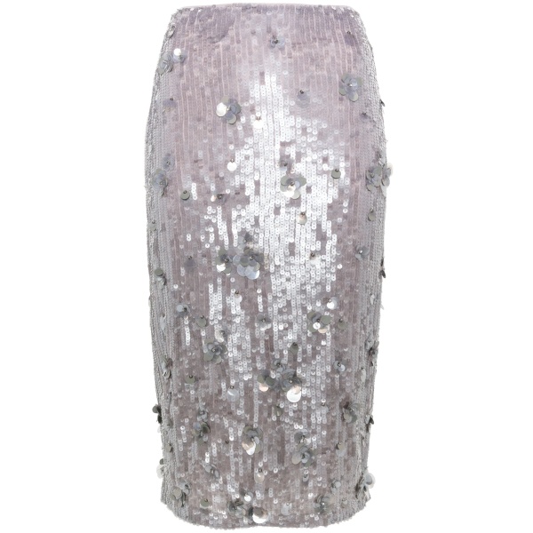 Glow midi skirt