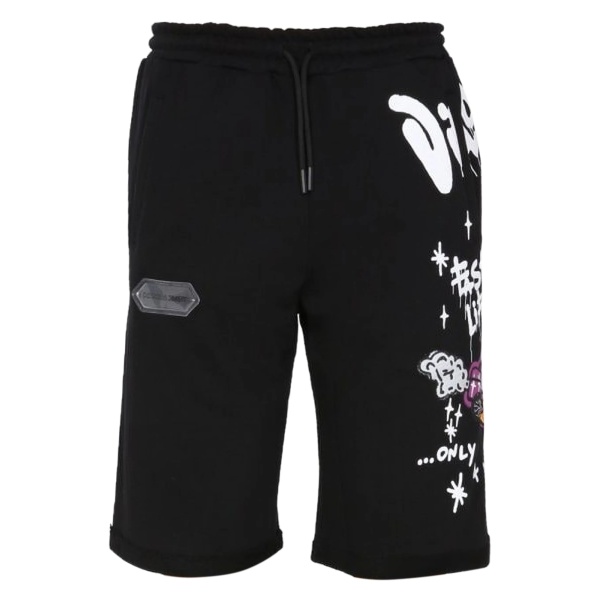 graphic-print bermuda shorts