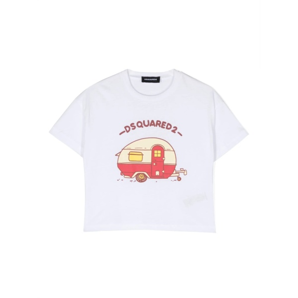graphic-print cotton T-shirt