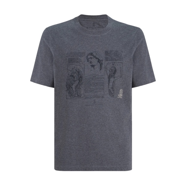 graphic-print crew-neck T-shirt