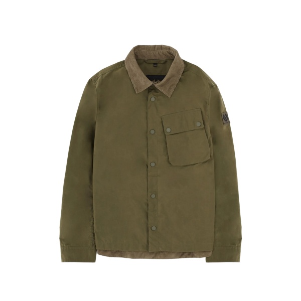 Ground corduroy-collar cotton jacket