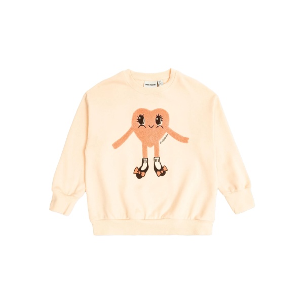 heart-detail sweatshirt