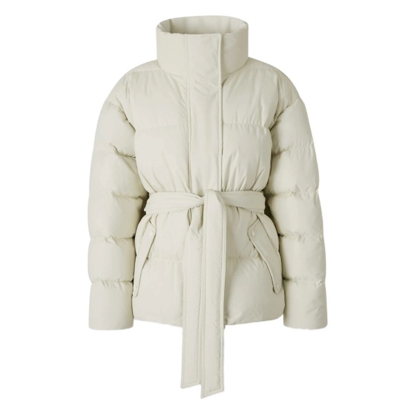 high-neck puffer jacket