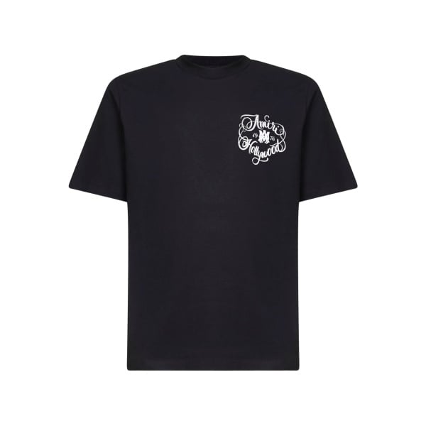hollywood lettering-print T-shirt