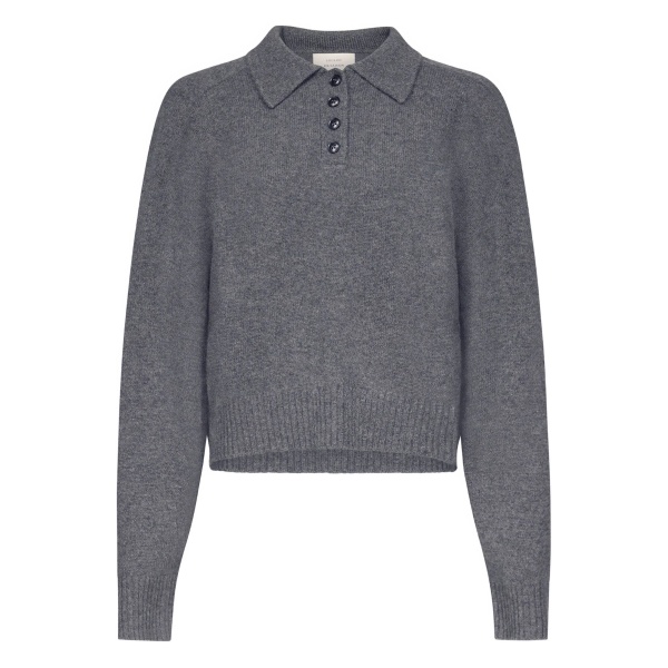 Homere LDS polo-neck ribbed sweater