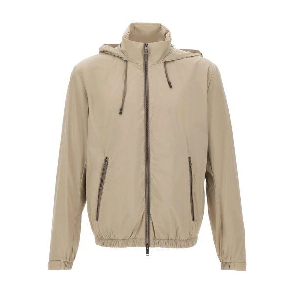hooded jacket