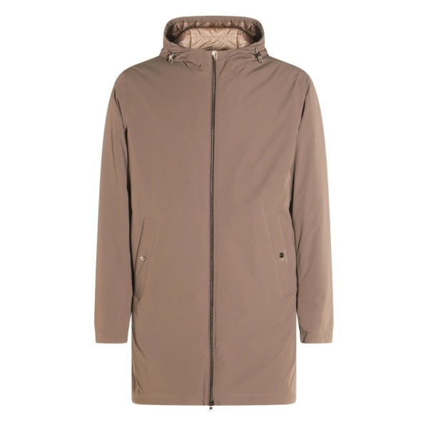 hooded lightweight parka