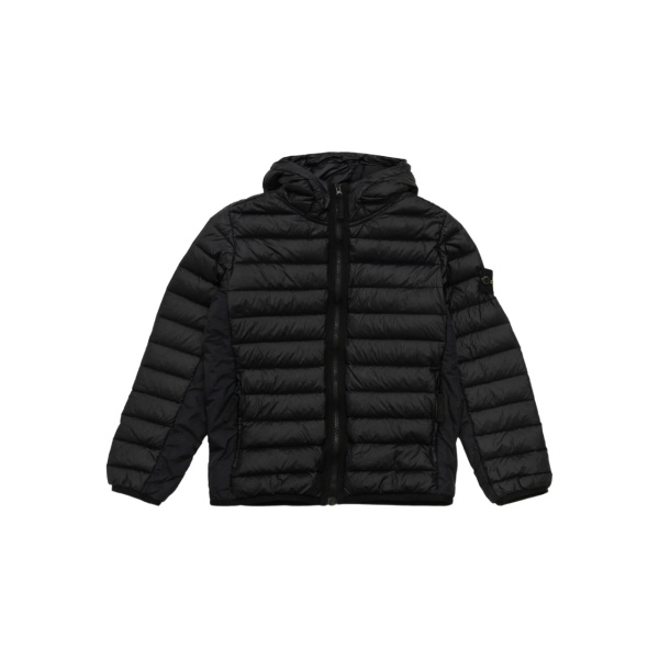 hooded padded jacket