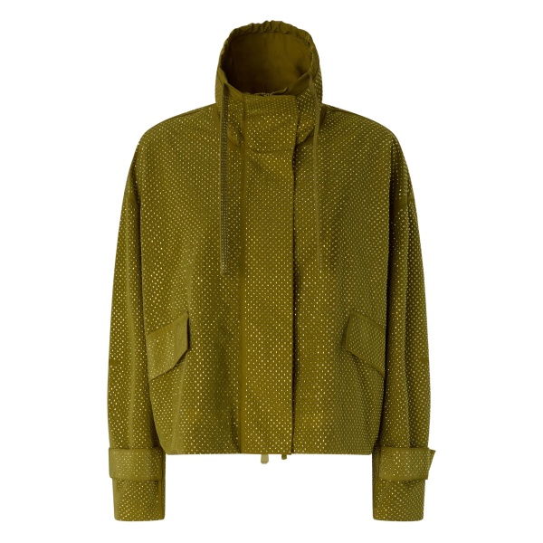 hooded pocket jacket