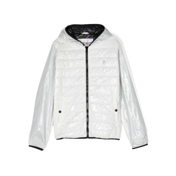 hooded puffer jacket