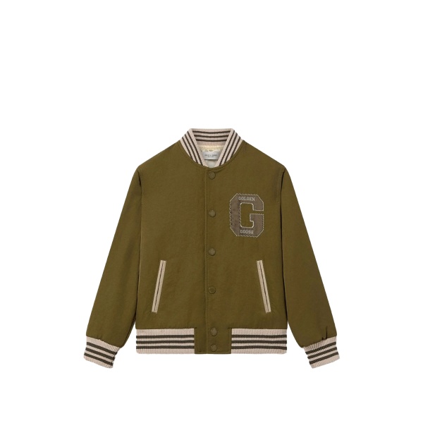Journey embroidered-patch bomber jacket