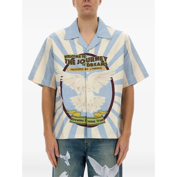 Journey of Dreams printed short-sleeve shirt