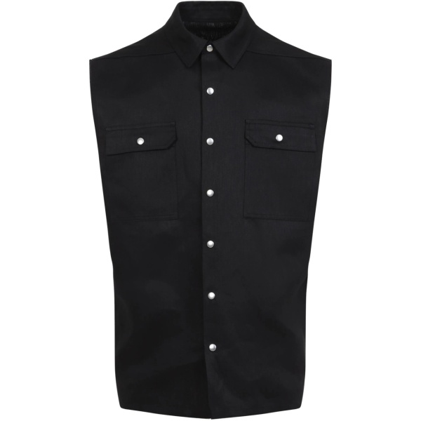 Jumbo Sleeveless overshirt