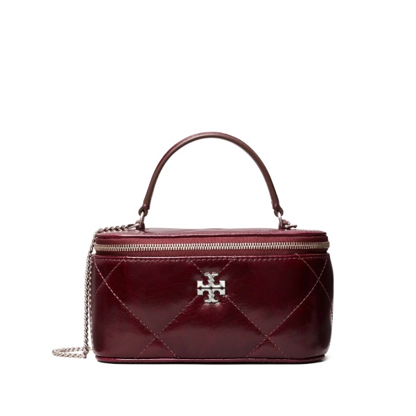 Kira quilted top-handle mini bag