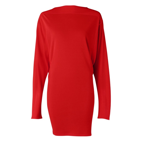 La Mistral open-back draped dress