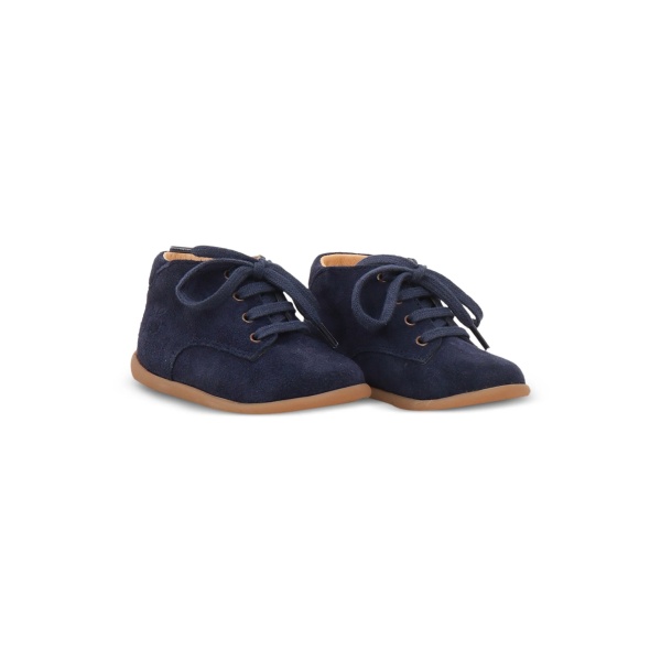 lace-up suede sneakers
