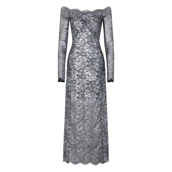 laced maxi dress
