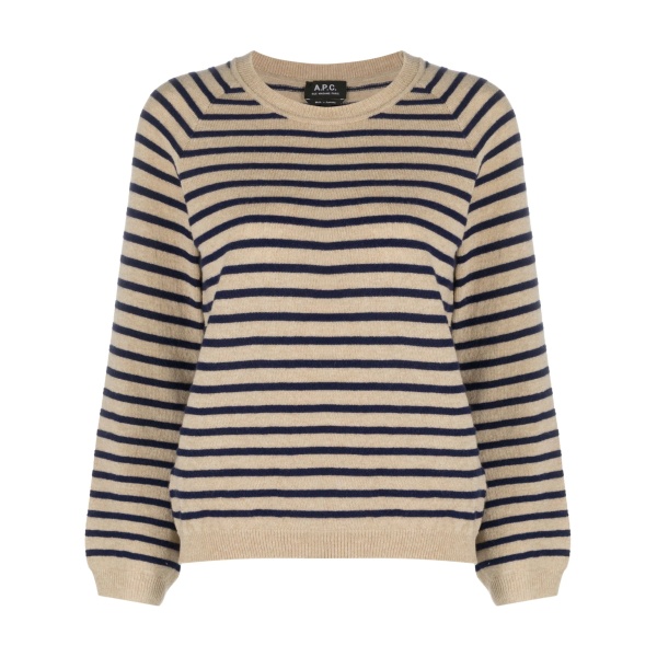 Lilas striped wool jumper