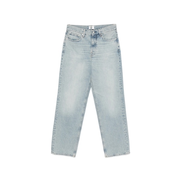 Logan logo-patch jeans