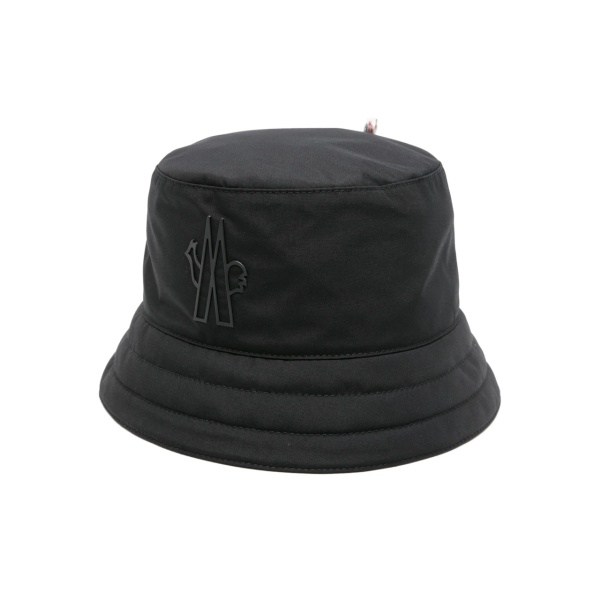 logo-appliqué bucket hat