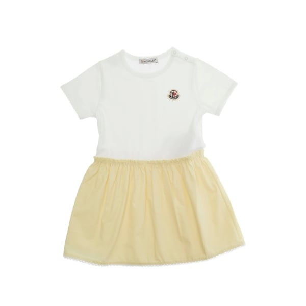 logo-appliqué dress