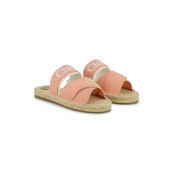 logo crossover-strap sandals