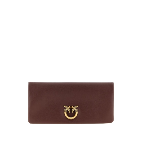 logo-detail clutch bag