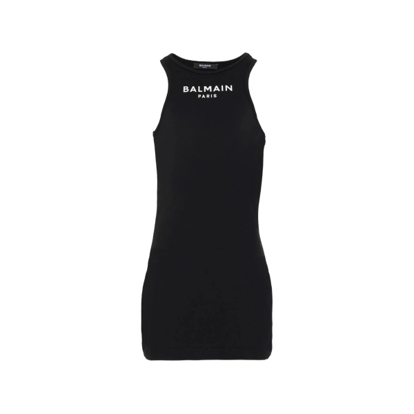 logo-detail dress