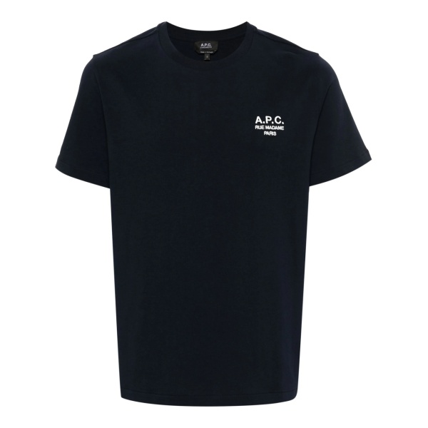 logo-embroidered cotton T-shirt