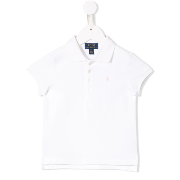 logo embroidered polo shirt