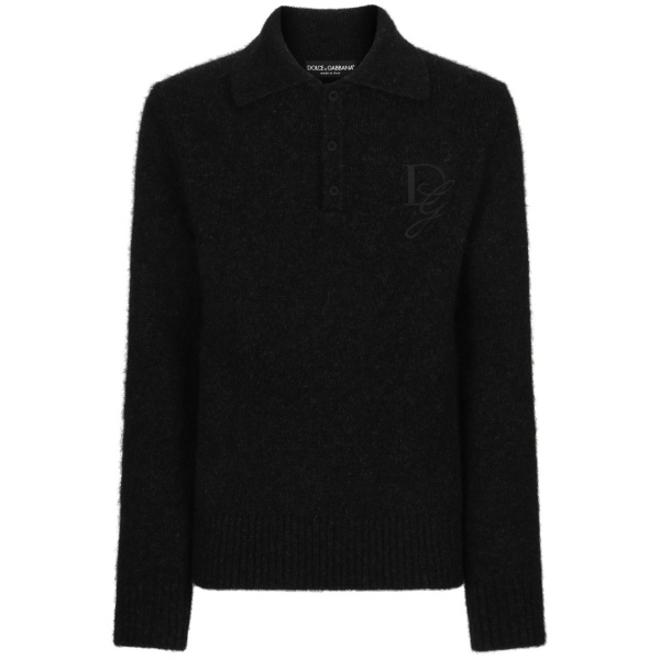 logo-embroidered polo shirt
