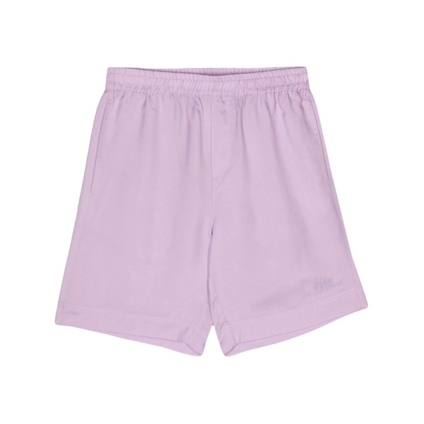logo-embroidered shorts