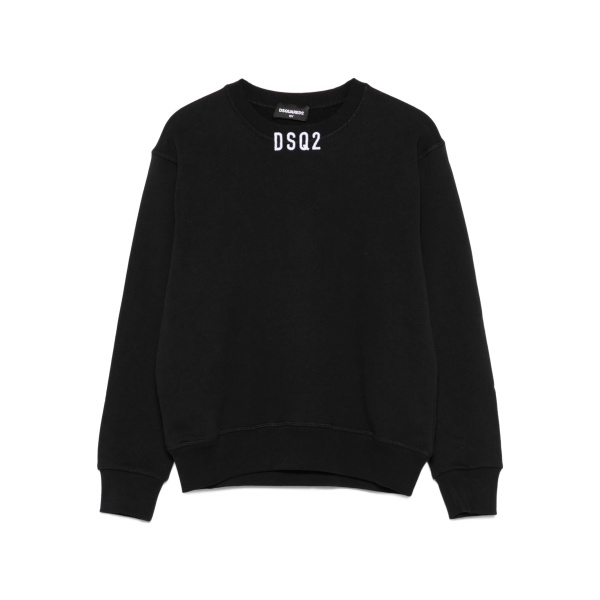 logo-embroidered sweatshirt