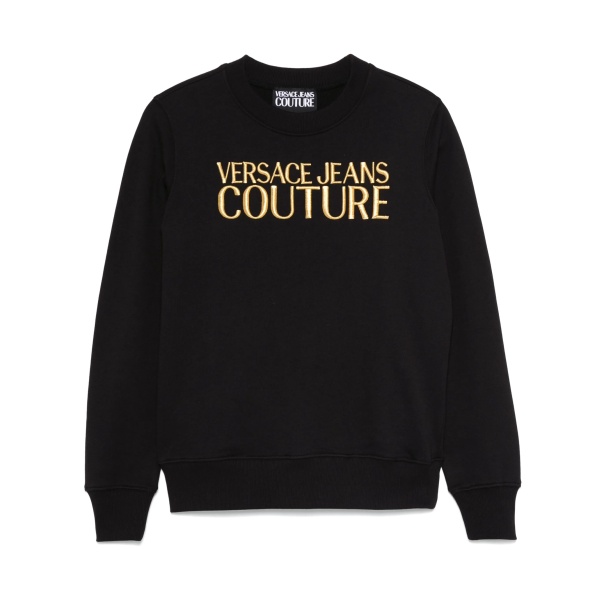 logo-embroidered sweatshirt