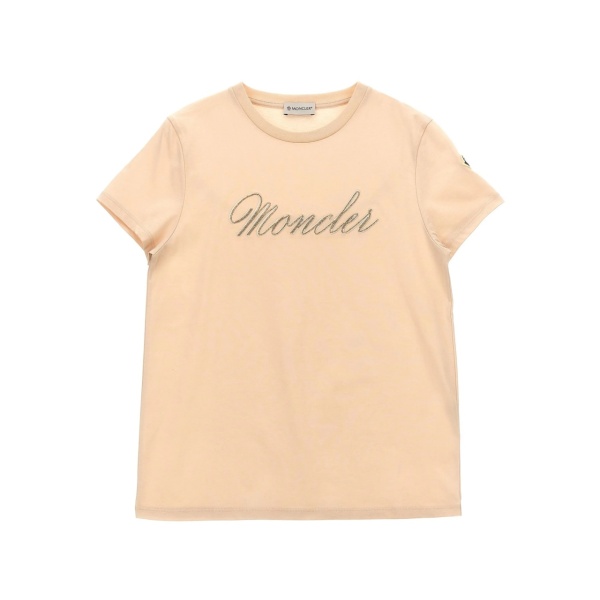 logo-embroidered t-shirt