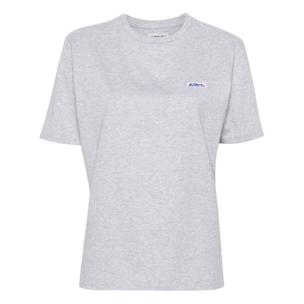 logo-patch cotton T-shirt